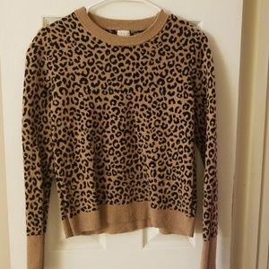 EUC Leopard Print Sweater